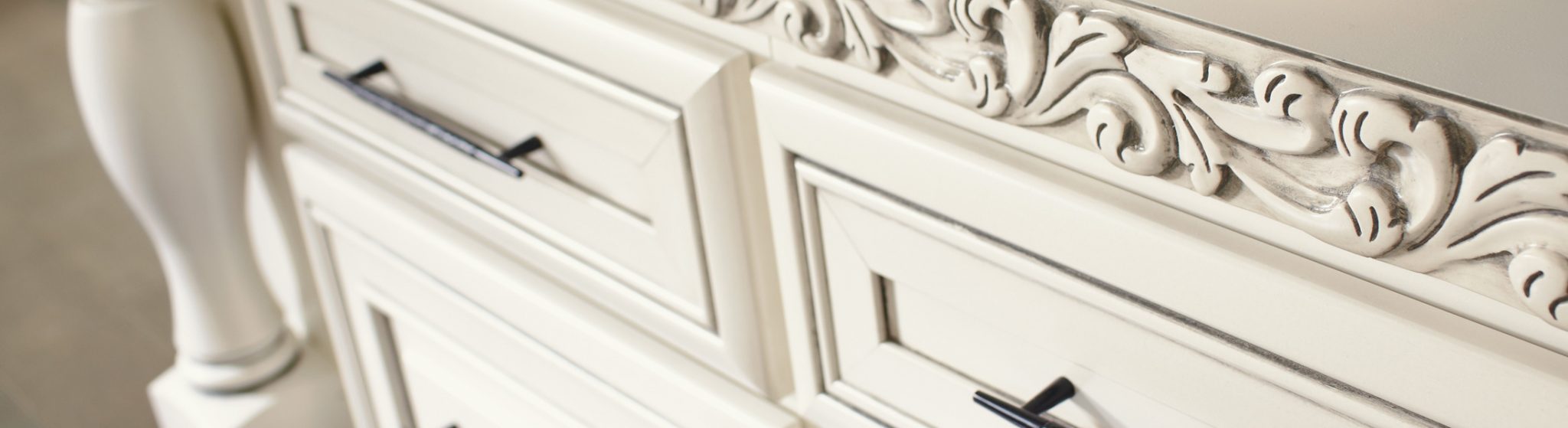 White Decorative Cabinetry Furniture